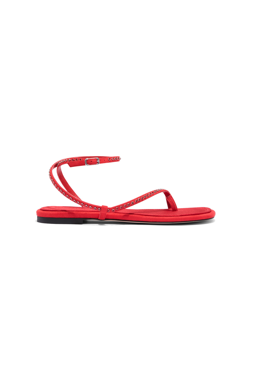 DELFINA SANDAL - RED CRYSTAL
